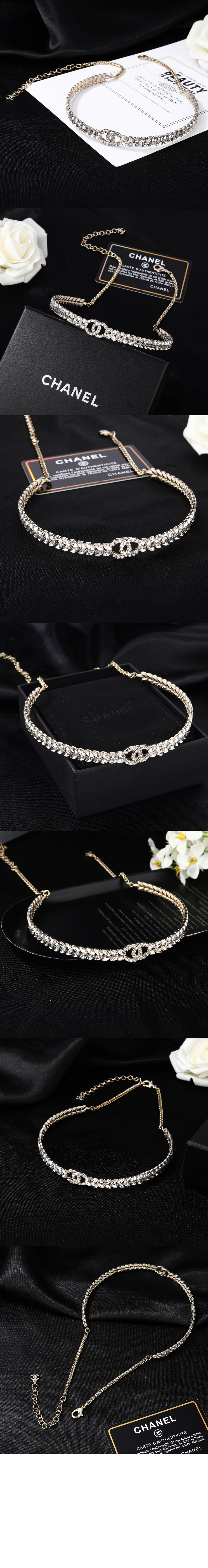 CC 로고 크리스탈 초커 ABA559 > Etc - 기타제품