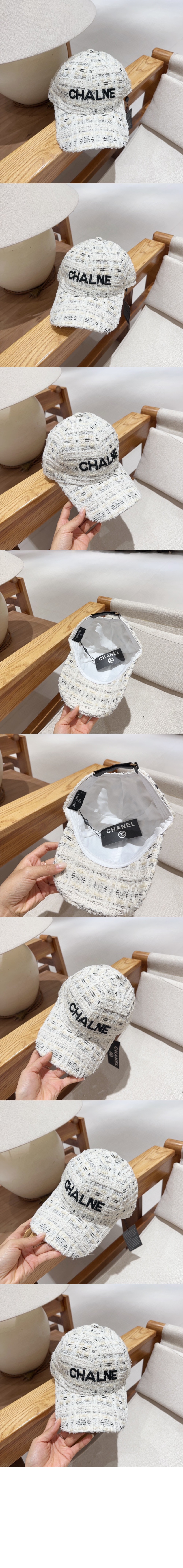 니트 베이스볼 캡 AA2278 > 샤넬