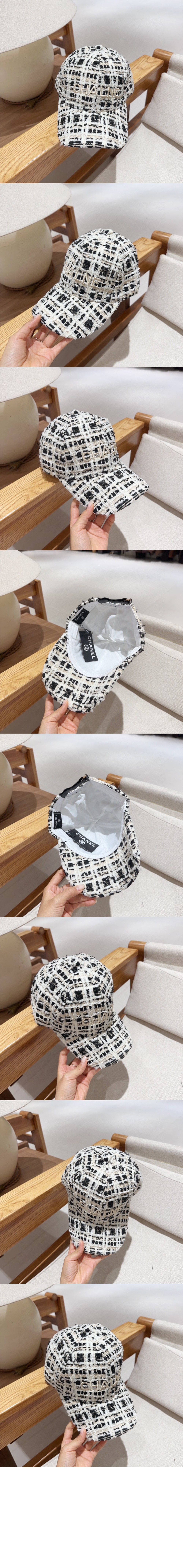 니트 베이스볼 캡 AA2278 > 샤넬