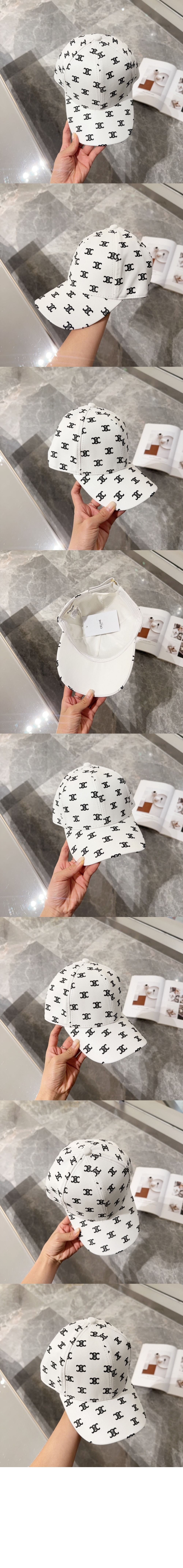 가죽 베이스볼 캡 2A53B7 > 셀린느