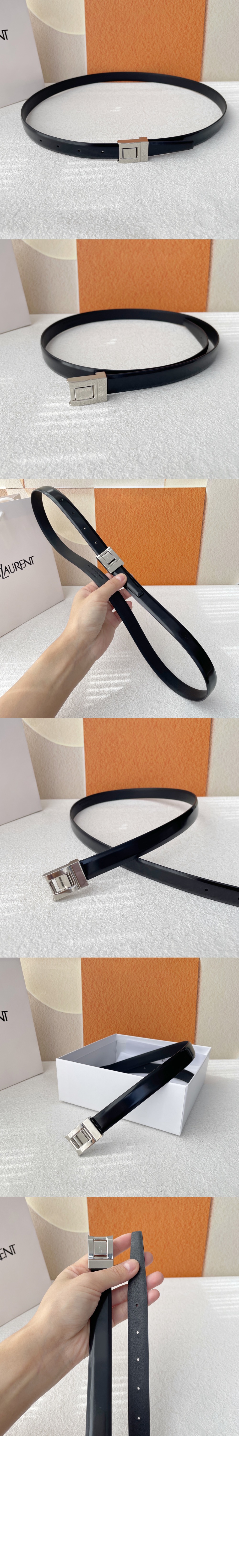 가죽버클 협벨트 715871 > 생로랑