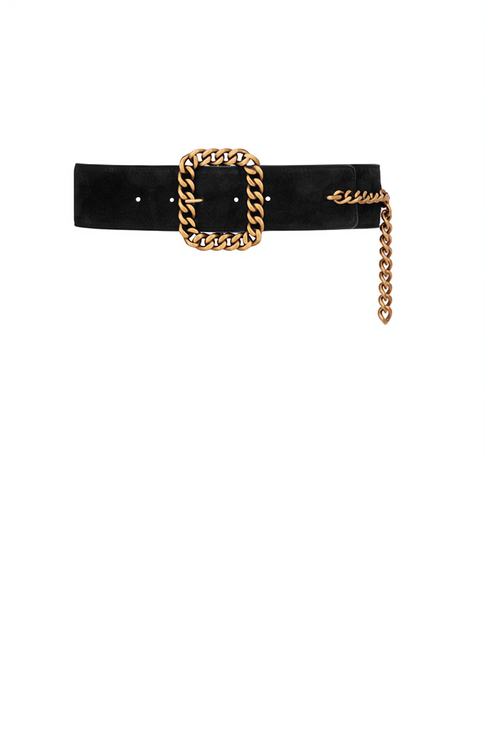 사각 체인 버클 벨트 640570 > 생로랑