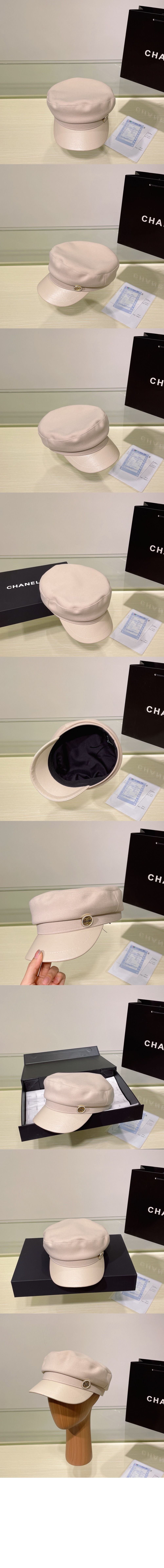 팔각 모자 AA3755 > 샤넬