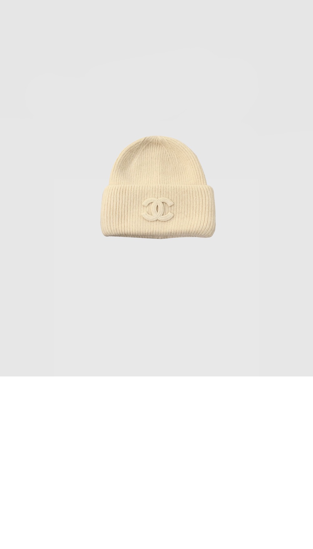 니트모자 AA8977 > 샤넬