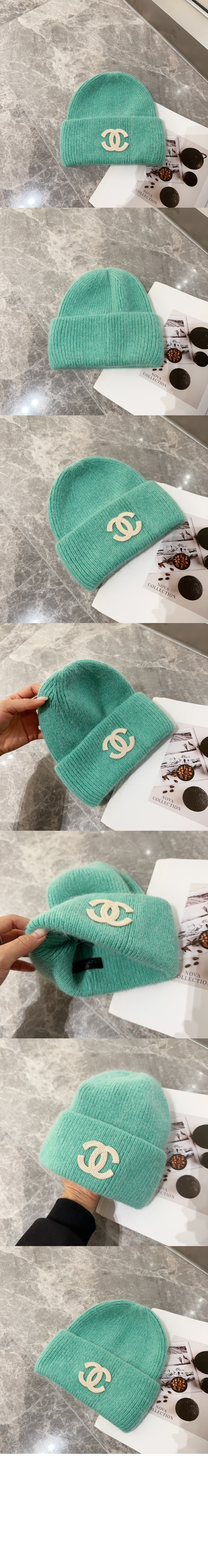 니트모자 AA8977 > 샤넬