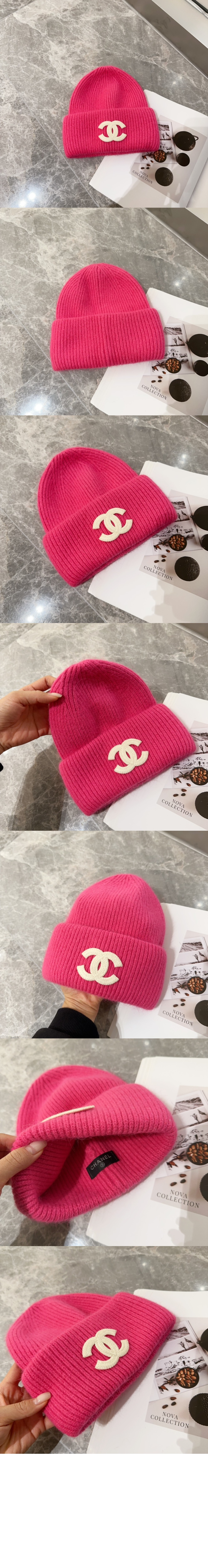 니트모자 AA8977 > 샤넬