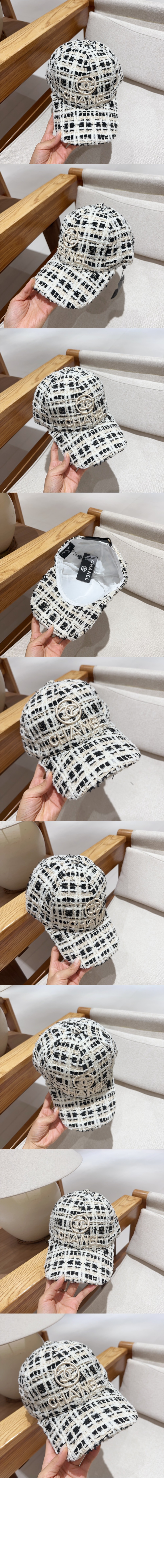 니트 베이스볼 캡 AA2278 > 샤넬