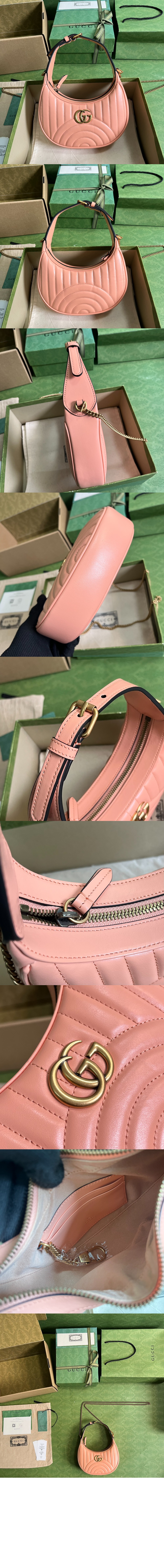 마몽 하프문 쉐입 미니백 699514 > GG Marmont - GG 마몽