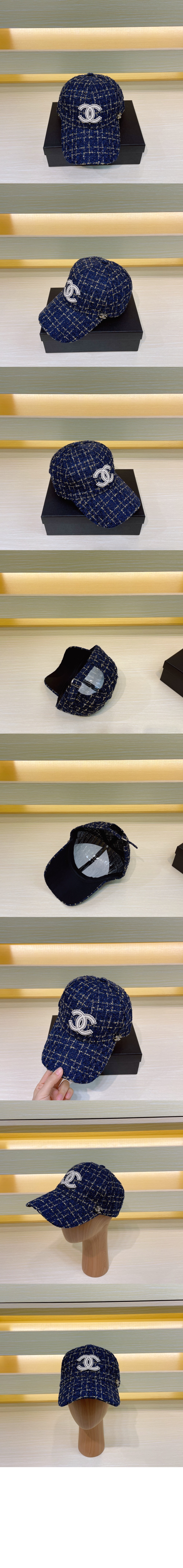 니트 베이스볼 캡 AA5533 > 샤넬