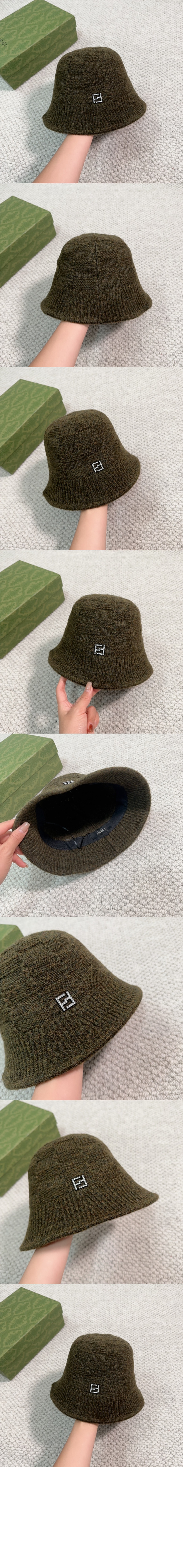 니트 벙거지  FXQ812 > 펜디