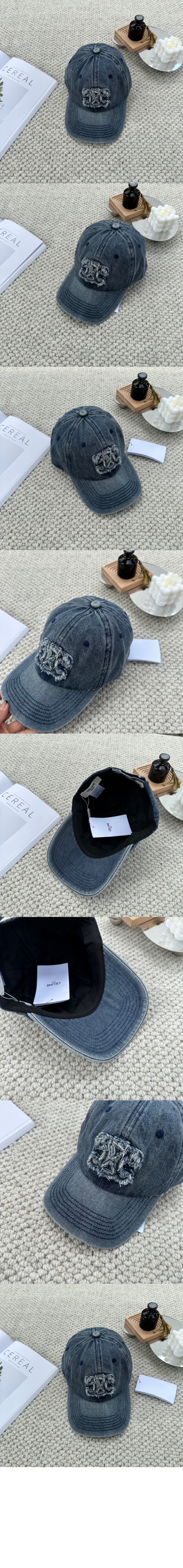 데님 베이스볼 캡 2A43U3 > 셀린느