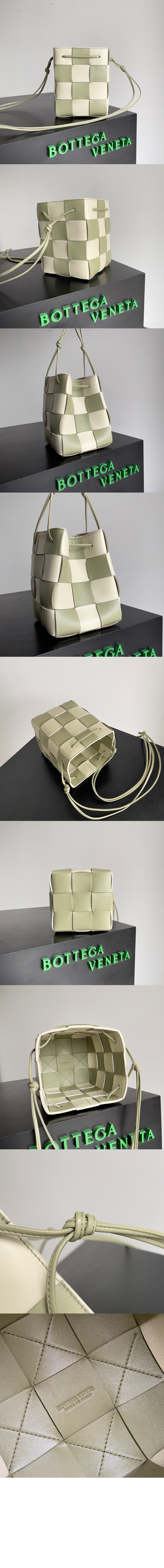 스몰 카세트 크로스바디 버킷백 680218 > Cassette - 카세트