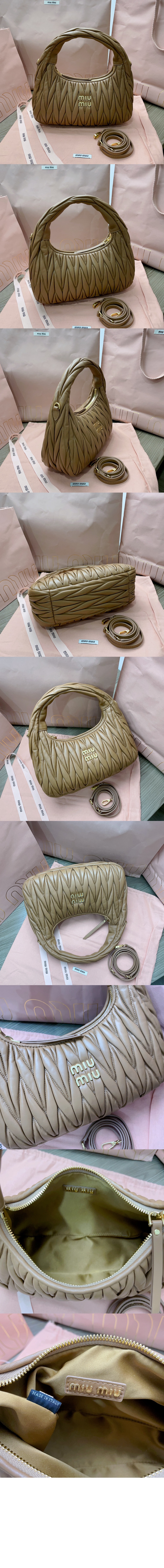 완더 마테라쎄 나파 가죽 호보백 5BC153 > Wander - 원더