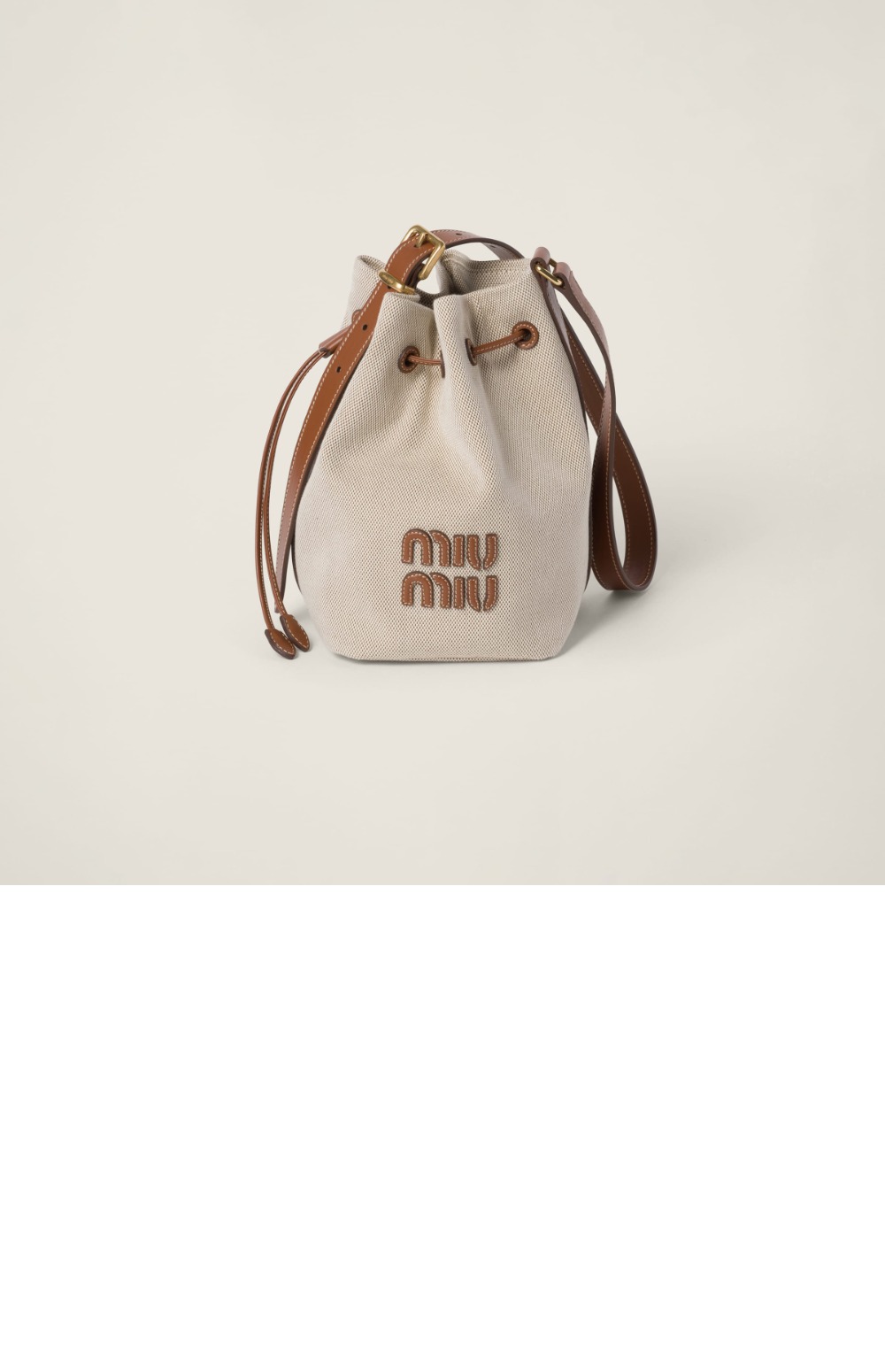 캔버스 및 가죽 버킷 미듐백 5BE090 > Etc - 기타제품