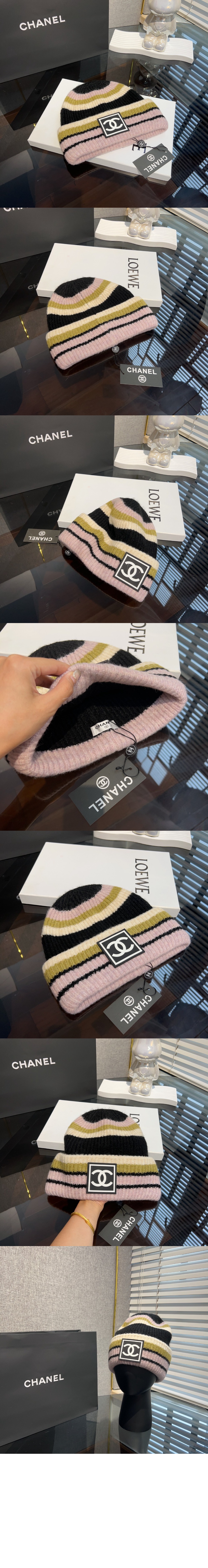 니트모자 AA1379 > 샤넬