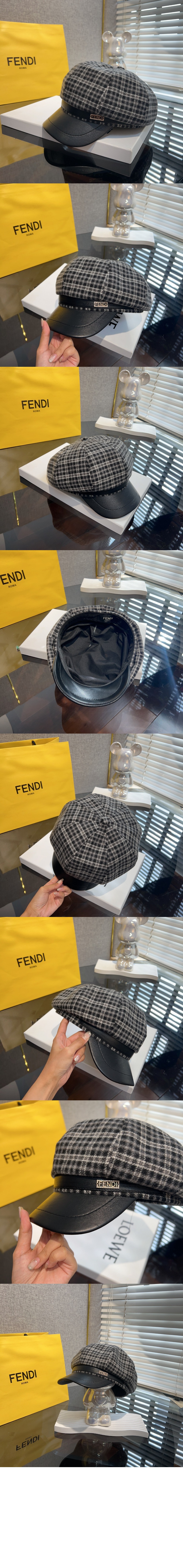 팔각 모자  FXQ579 > 펜디