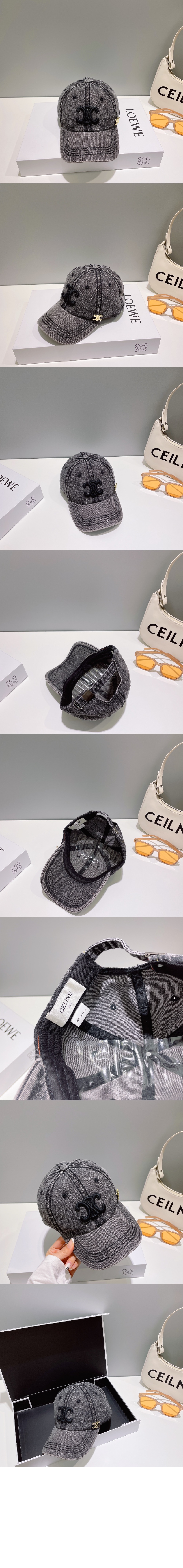 데님 베이스볼 캡 2AU3S1 > 셀린느