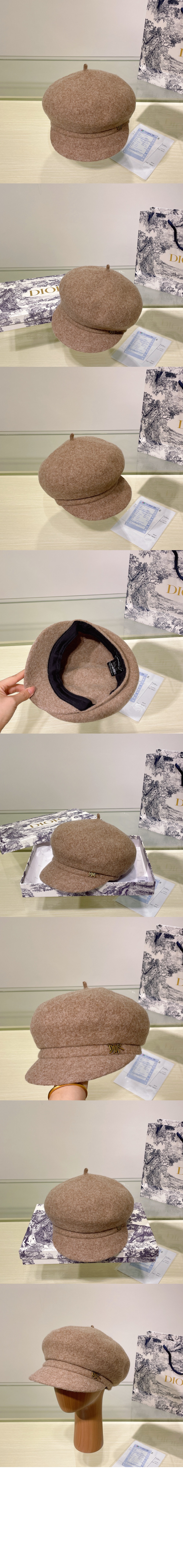 팔각 모자 5U3P9 > 디올