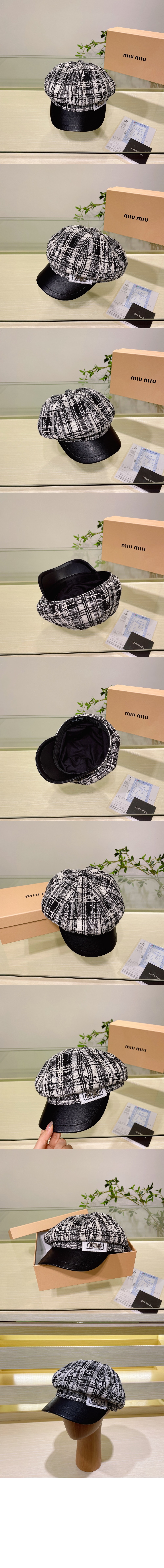 팔각 모자 5HC847 > 미우미우