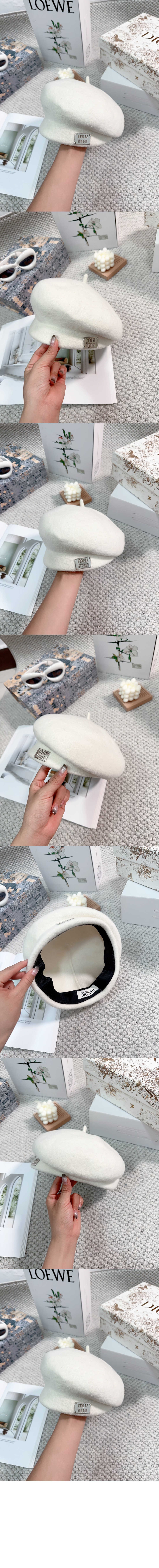 팔각 모자 5HC437 > 미우미우