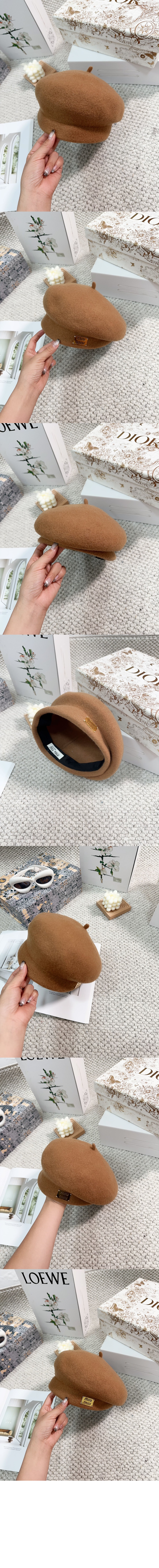 팔각 모자 5HC437 > 미우미우