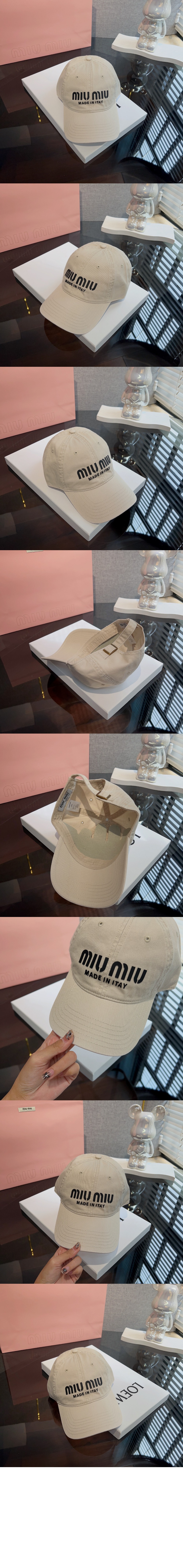 베이스볼 캡 5HC244 > 미우미우