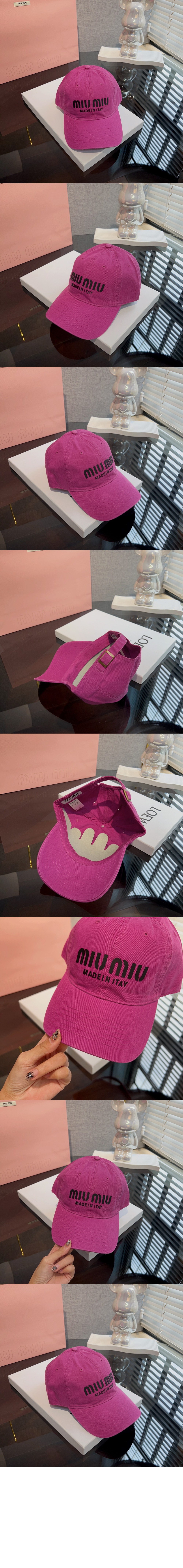 베이스볼 캡 5HC244 > 미우미우