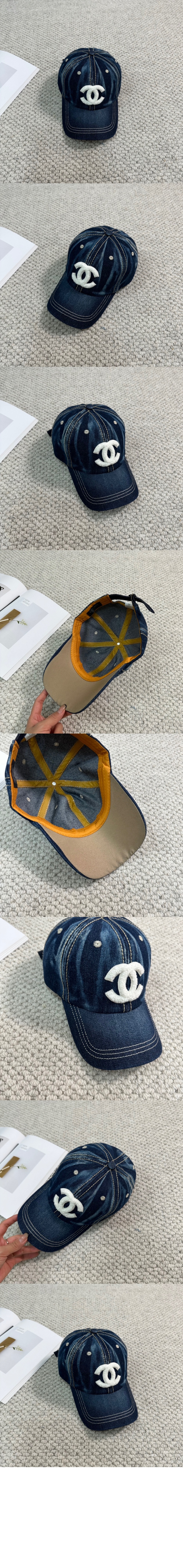 데님 베이스볼 캡 AA2678 > 샤넬