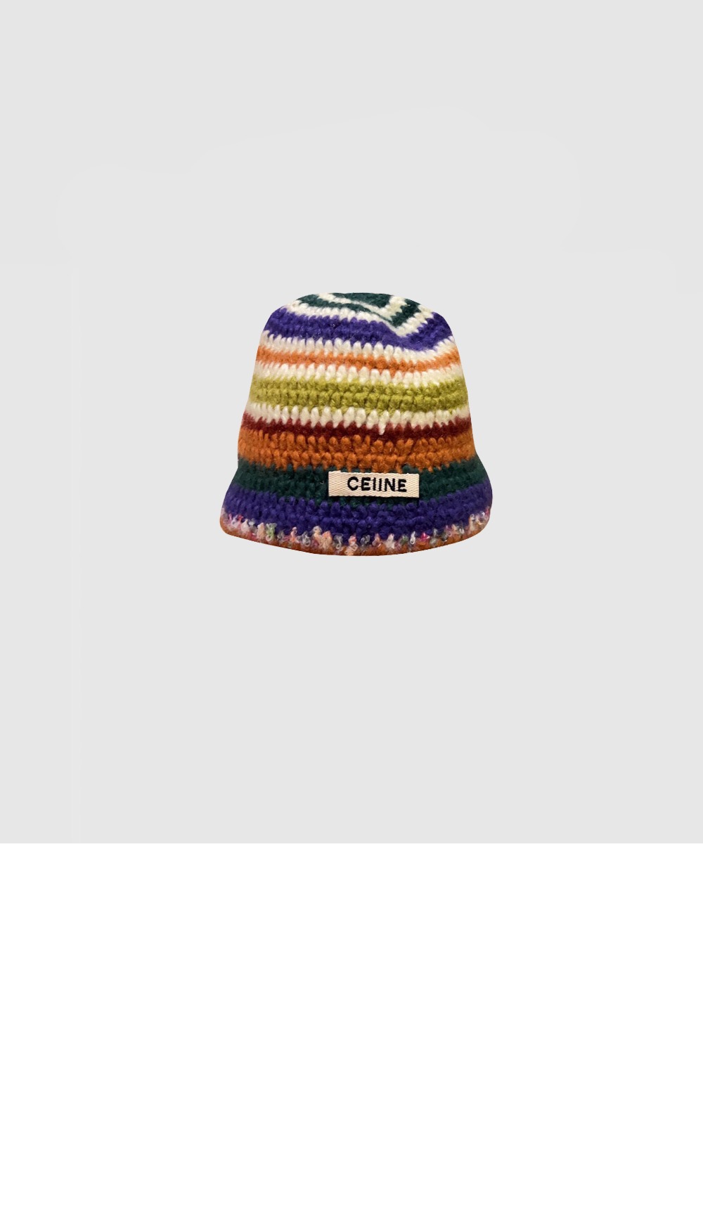 니트 스트라이프 캡 2A59U3 > 셀린느