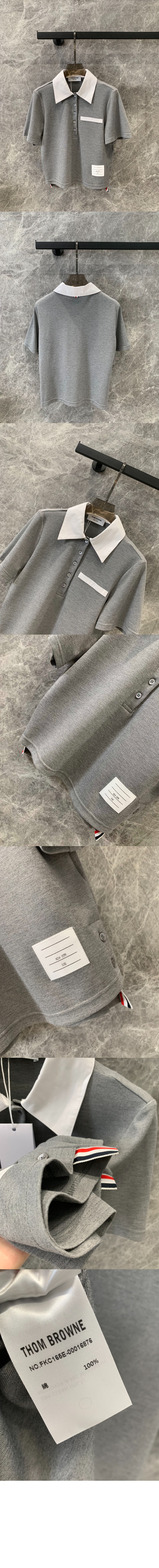 프린트 니트 톱 > 톰브라운