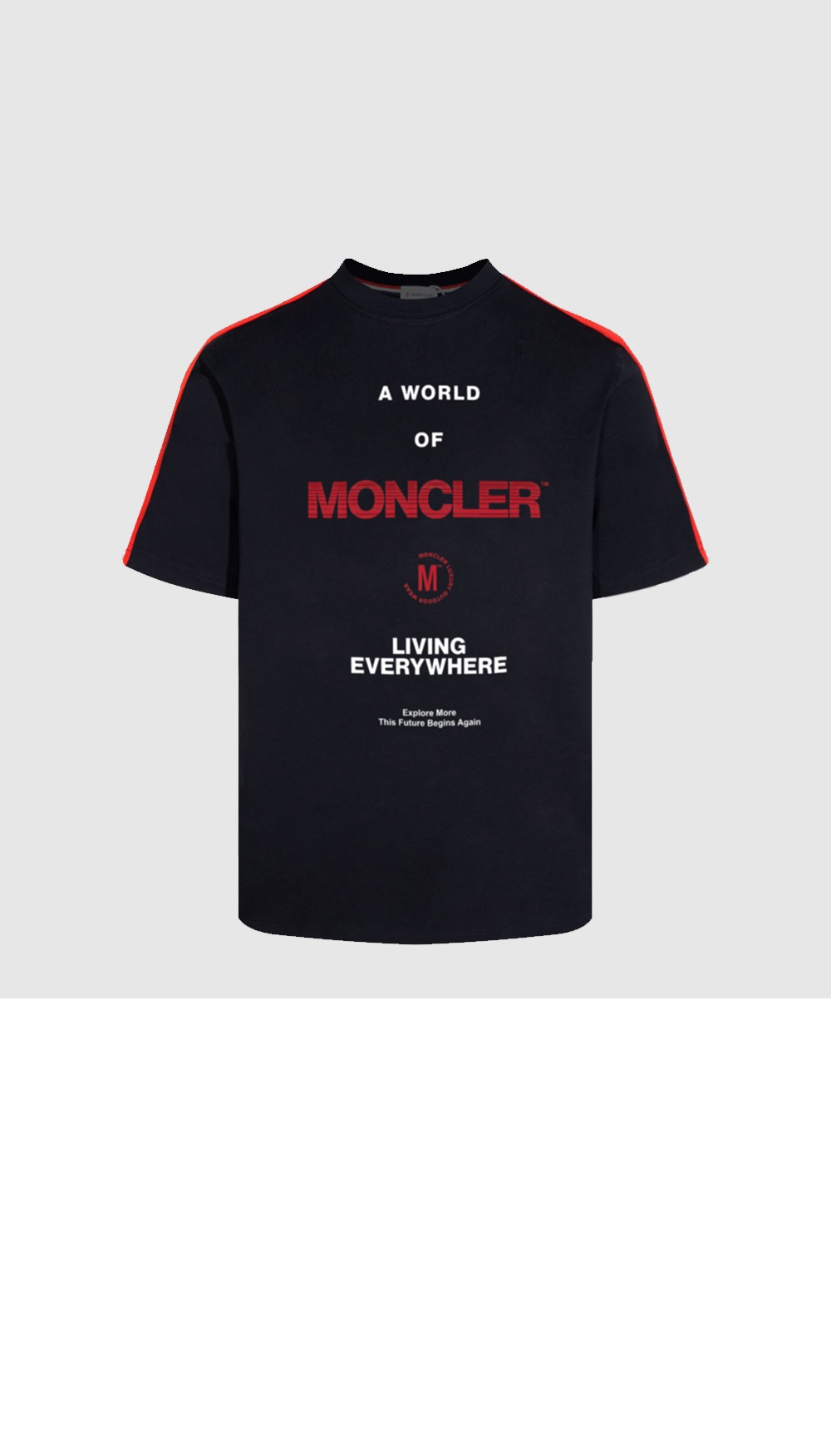 로고 프린트 반팔 > T-shirt - 티 셔츠