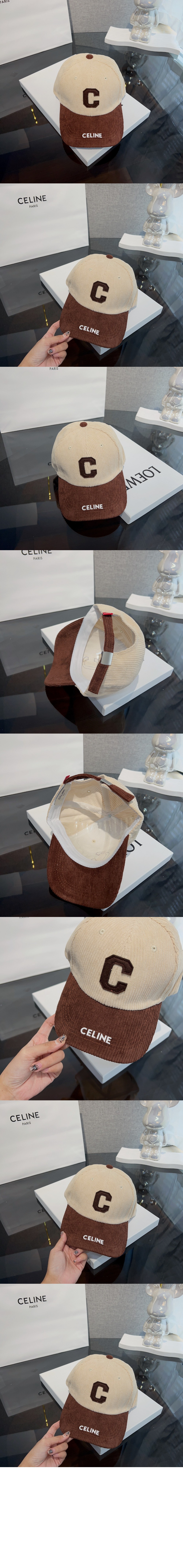 베이스볼 캡 2A5U3B > 셀린느