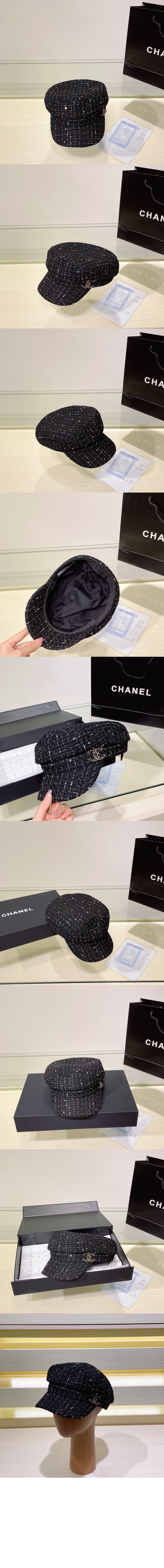 팔각 모자 AA9564 > 샤넬