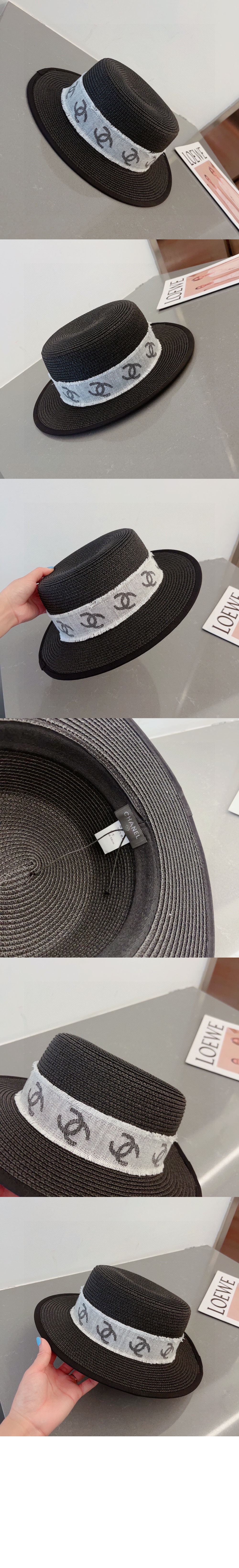 밀짚모자 선캡  AA3278 > 샤넬