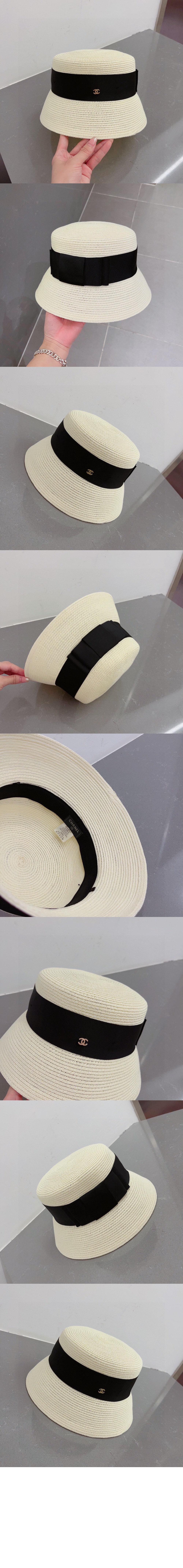 밀짚모자 버킷햇 AA5411 > 샤넬