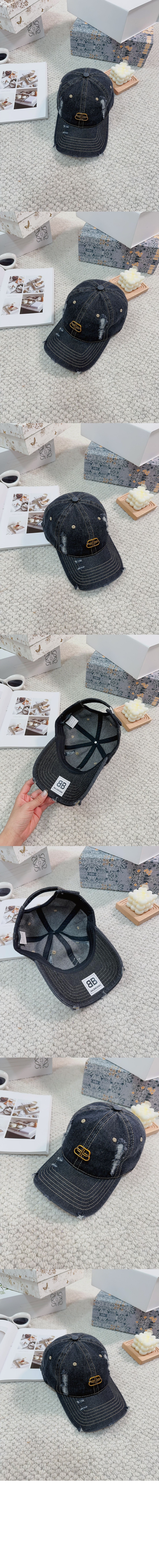 데님 베이스볼 캡 569835 > 발렌시아가