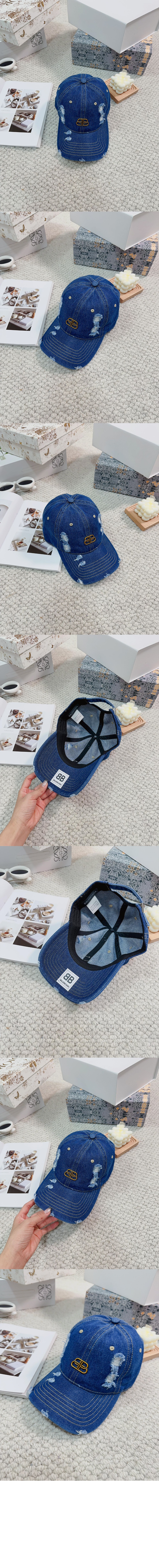 데님 베이스볼 캡 569835 > 발렌시아가