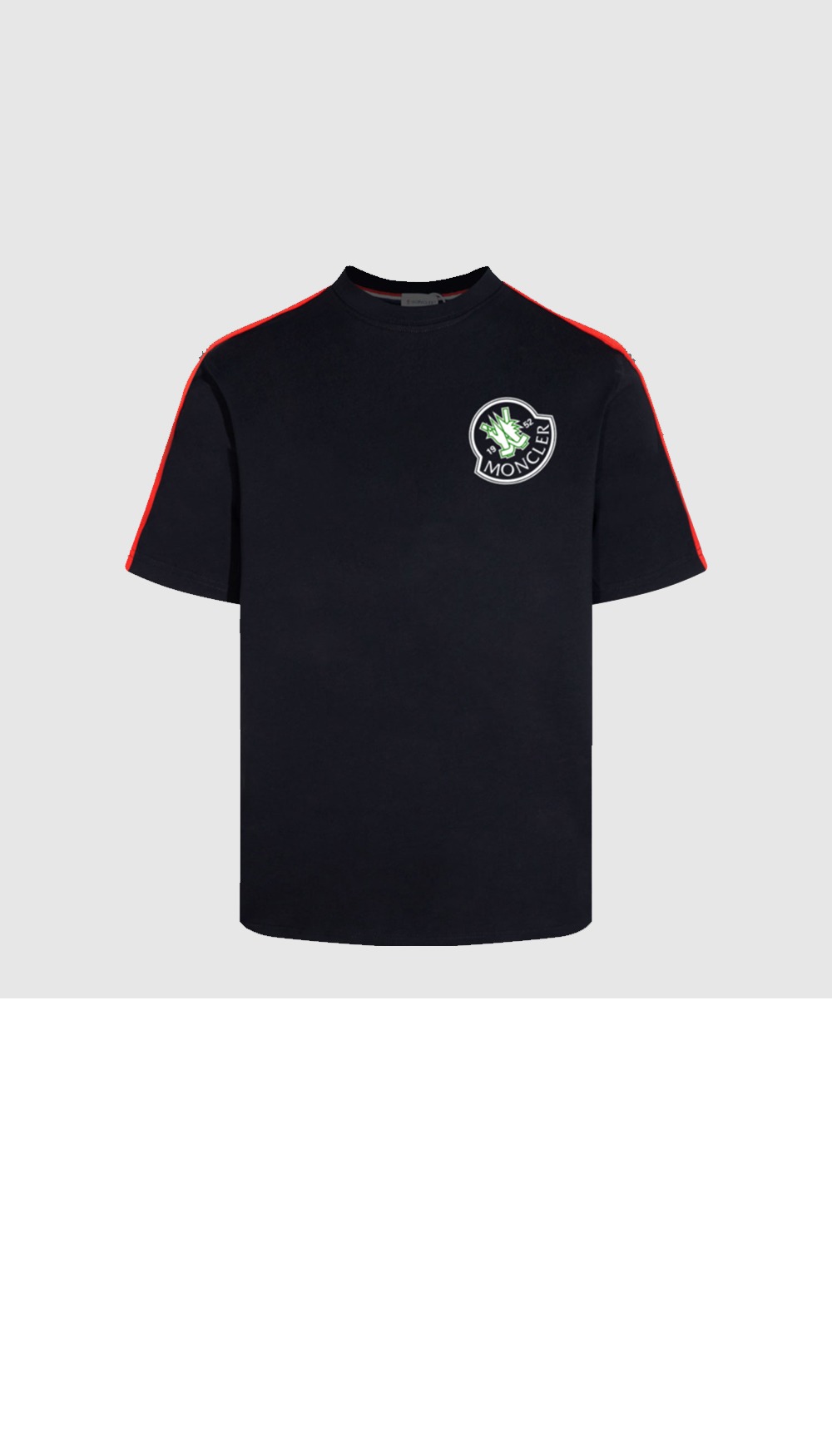 로고 프린트 반팔 > T-shirt - 티 셔츠