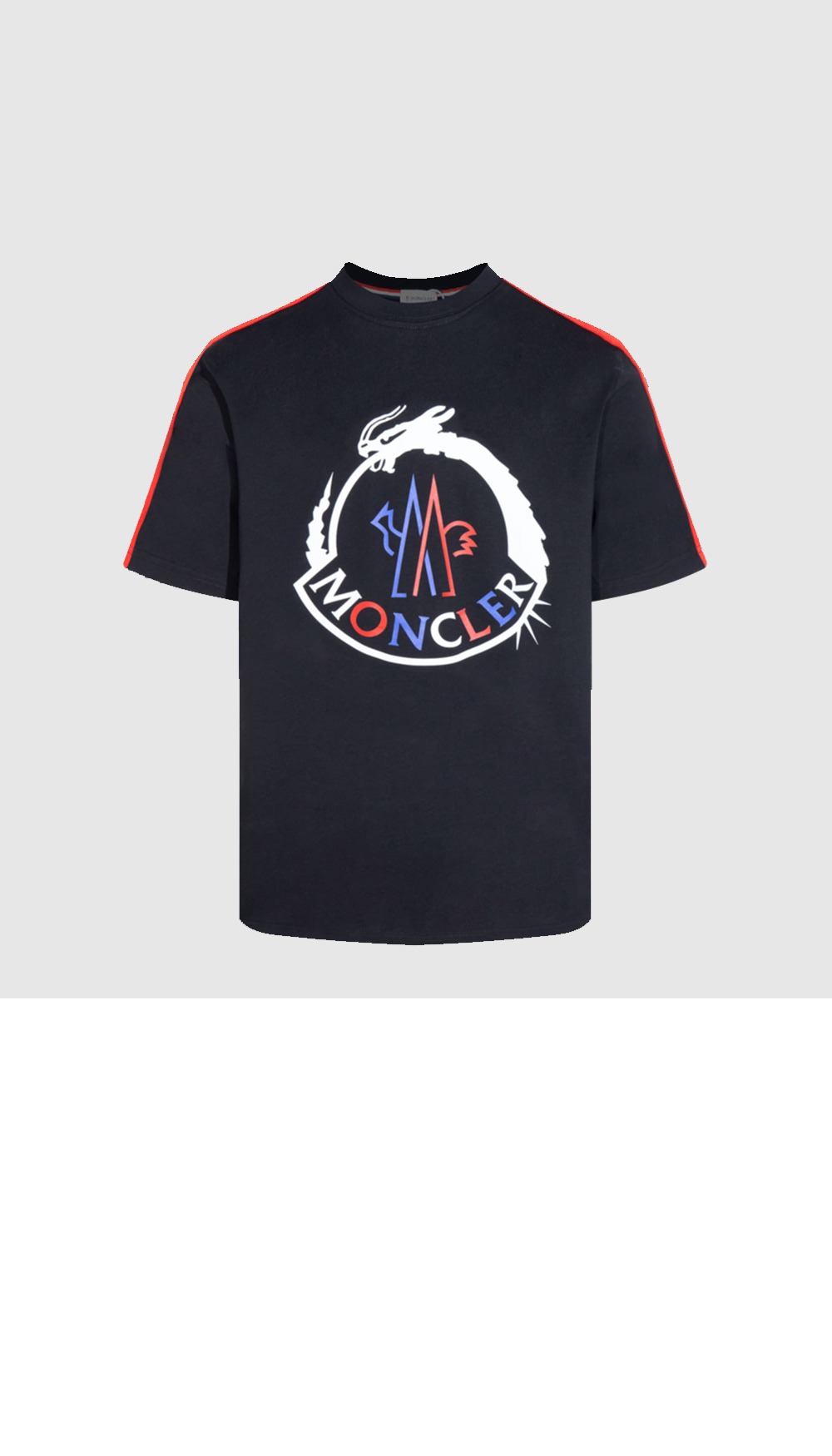 로고 프린트 반팔 > T-shirt - 티 셔츠