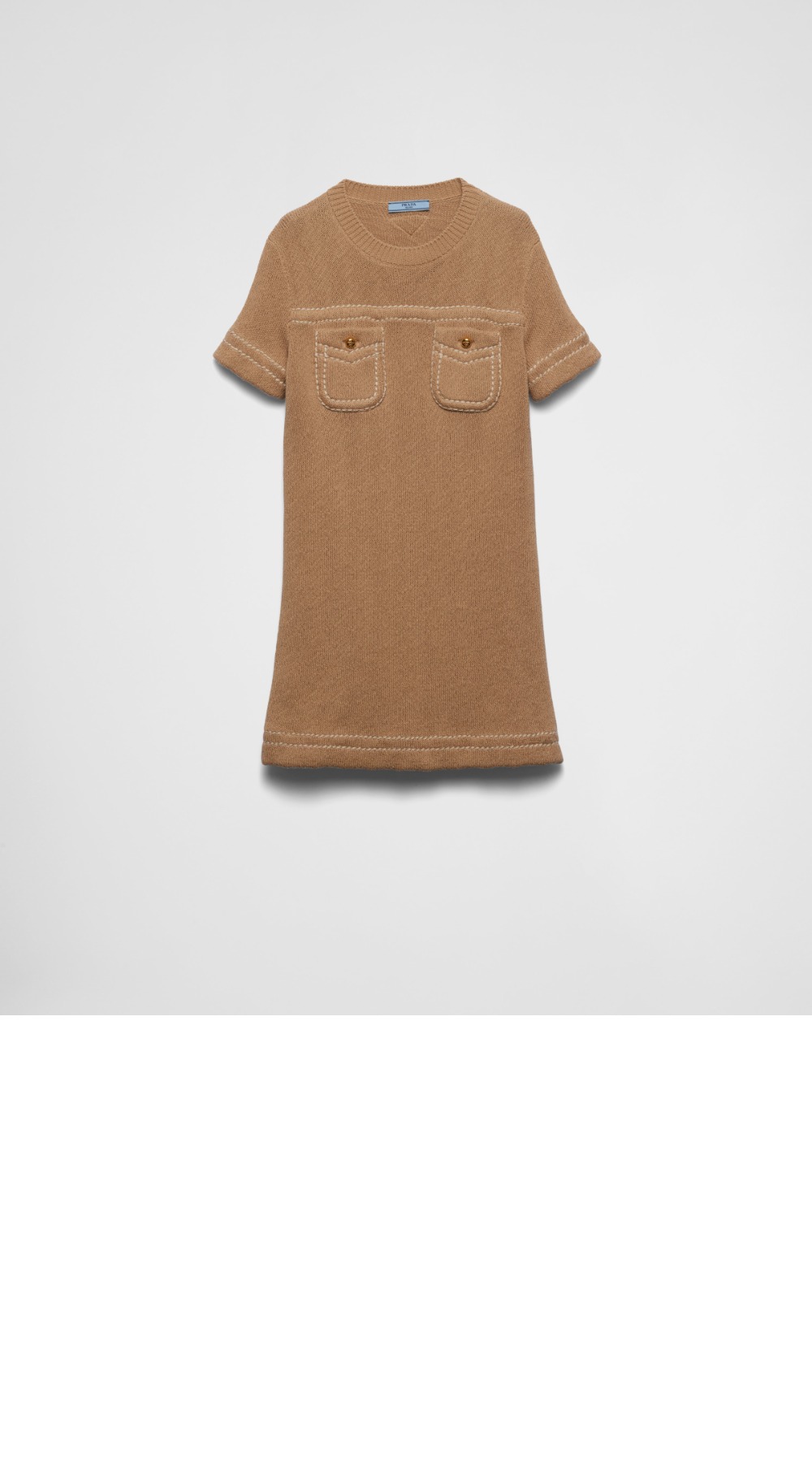 플라워 프린트 원피스 > 프라다