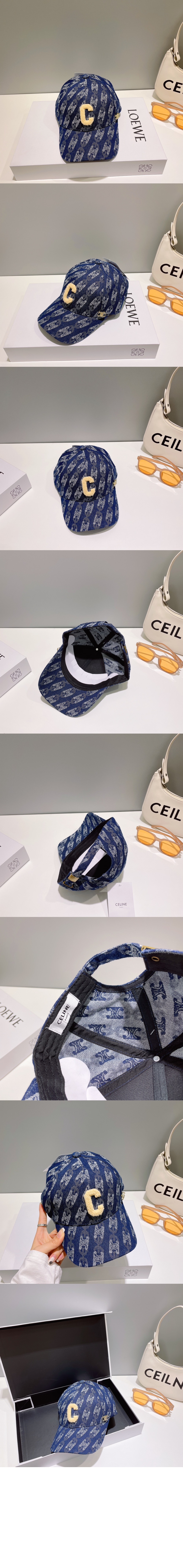 베이스볼 캡 2AU97B > 셀린느