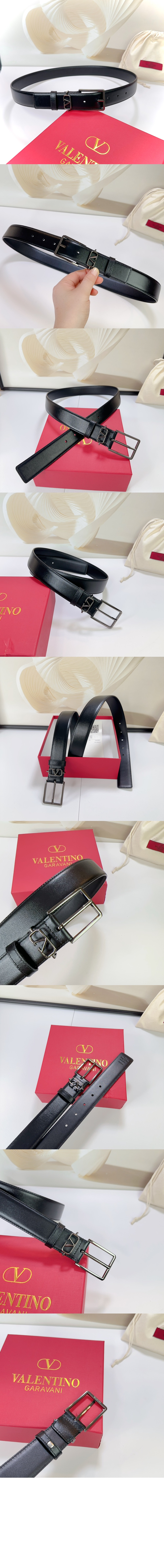 V 로고 벨트 > 발렌티노
