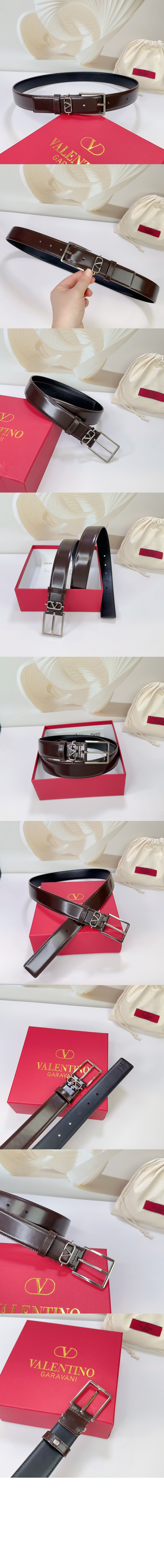 V 로고 벨트 > 발렌티노