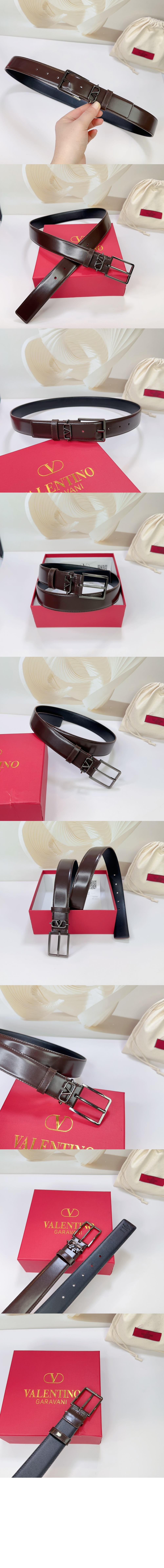 V 로고 벨트 > 발렌티노