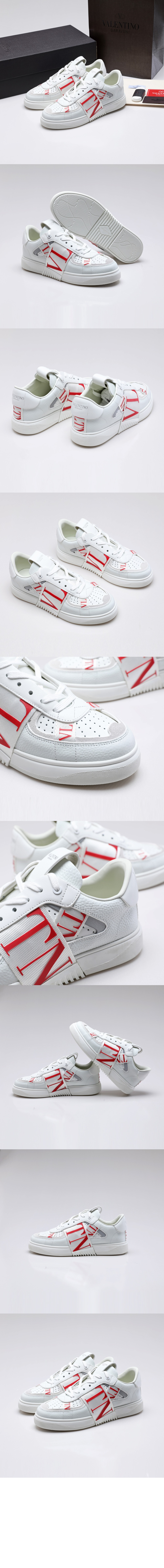 VLTN 로우탑 카프스킨 스니커즈 WY2S0C > VLTN - VLTN