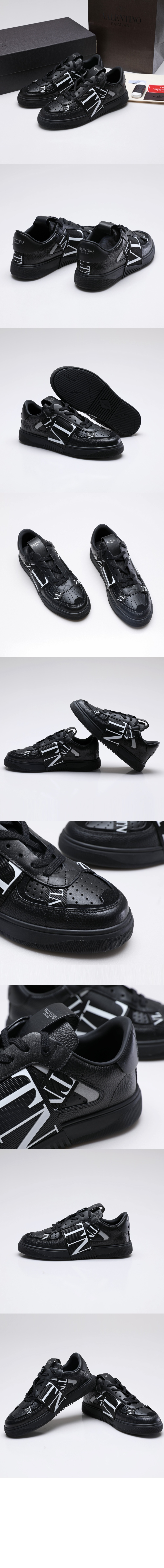 VLTN 로우탑 카프스킨 스니커즈 WY2SOC > VLTN - VLTN