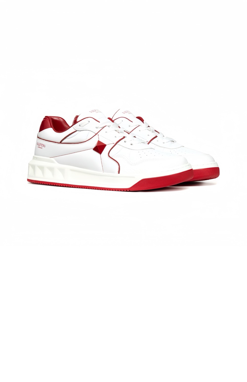 나파 가죽 원 스터드 로우탑 스니커즈 WY2SOE > One Stud - 원 스터드