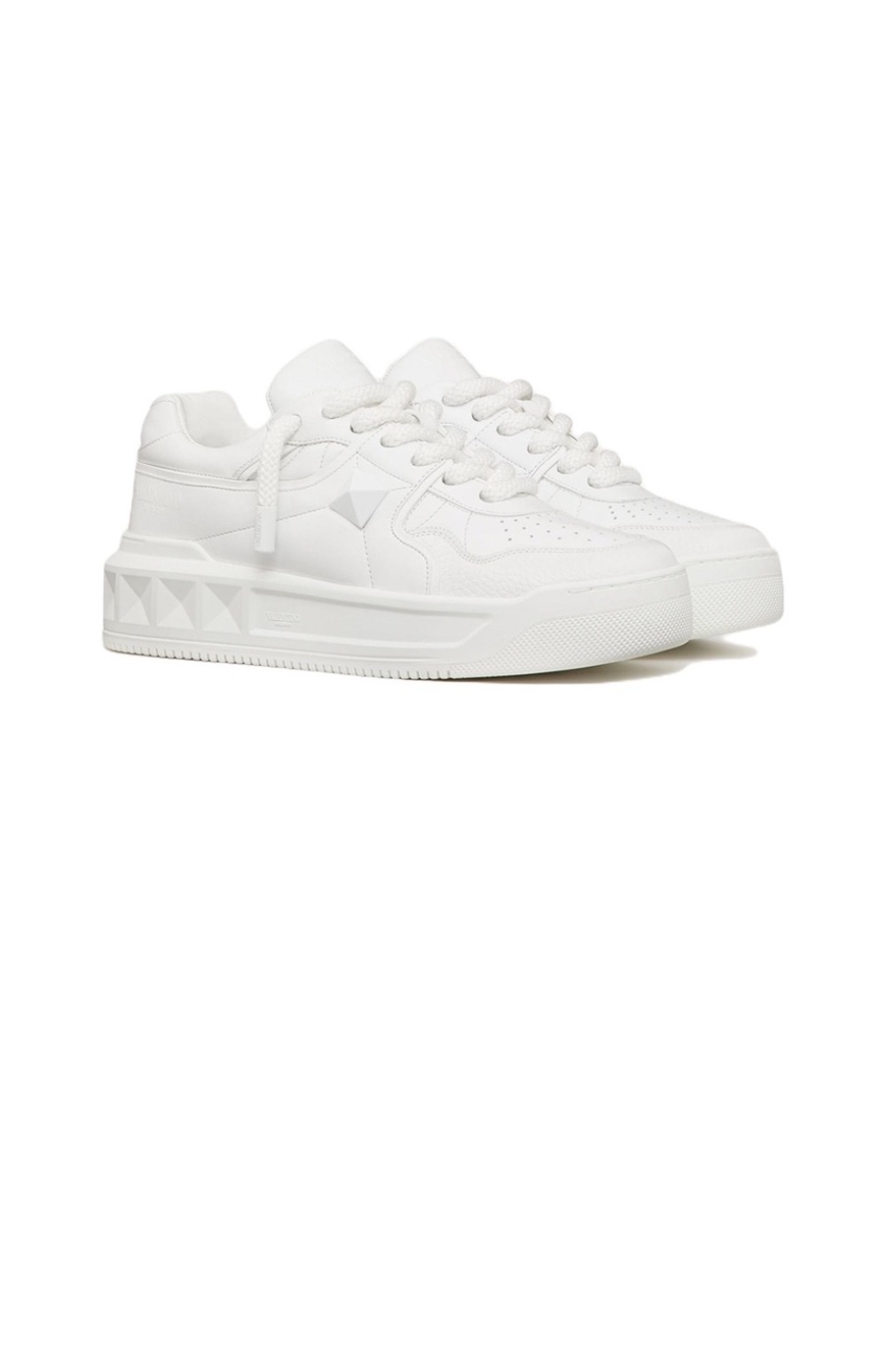 가죽 로우탑 원 스터드 XL 스니커즈 1Y0S0G > One Stud - 원 스터드