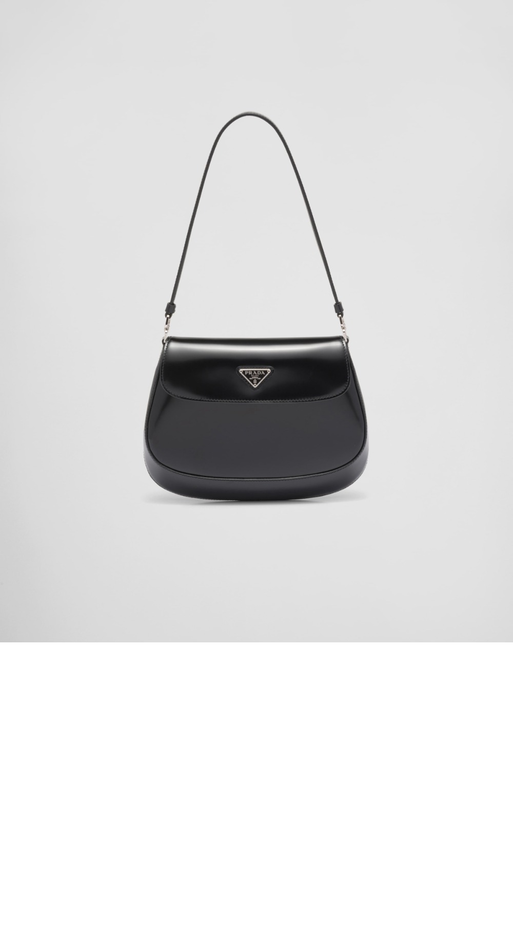 광택 가죽 플랩 숄더백 1BD311 > Cleo - 클레오