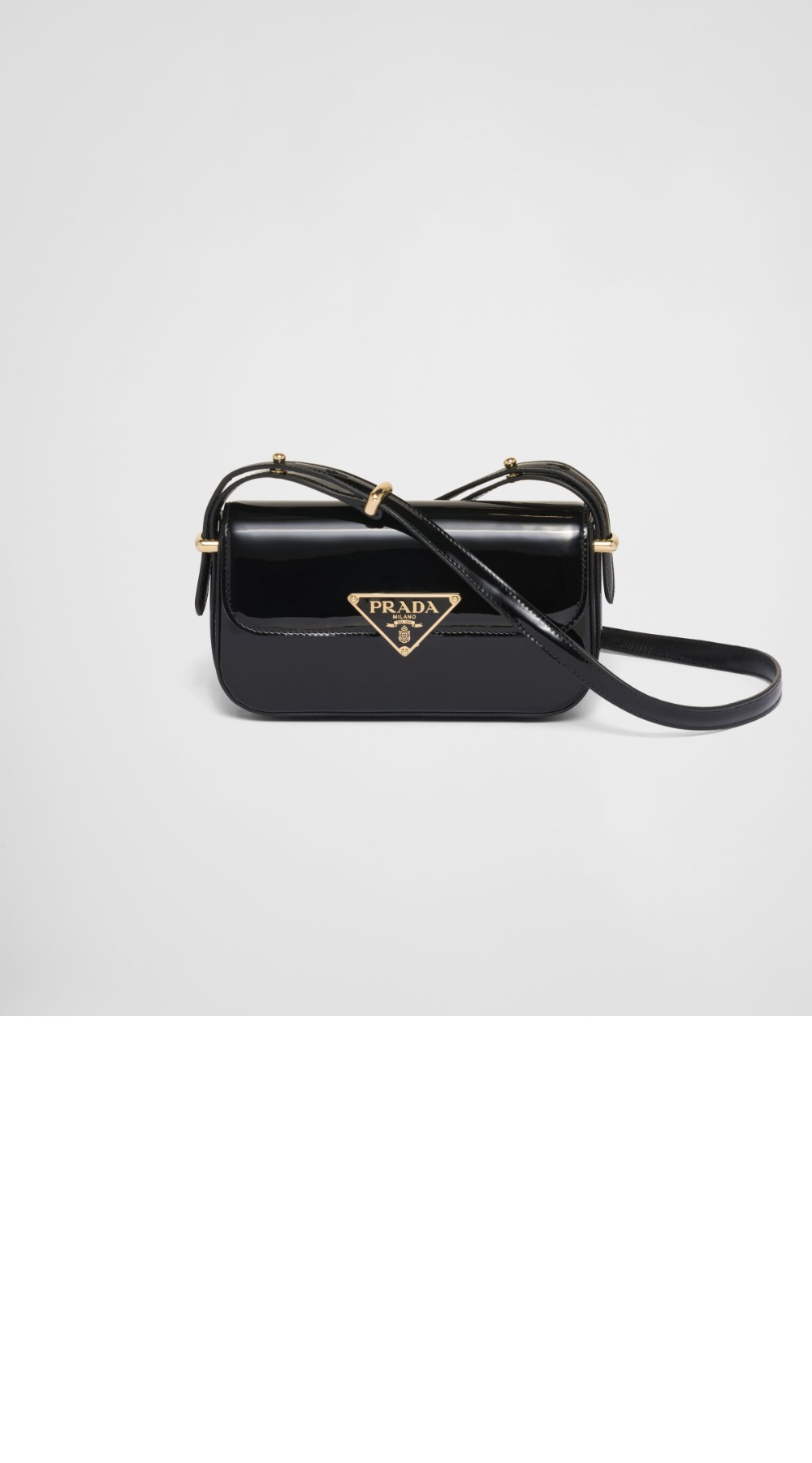 플랩 에나멜 레더 숄더백 1BD339 > Etc - 기타제품